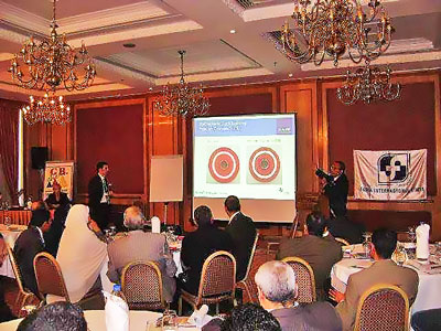 Our Workshop at Concorde El Salam Hotel Cairo 2008