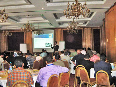 Our Workshop at Concorde El Salam Hotel Cairo 2012